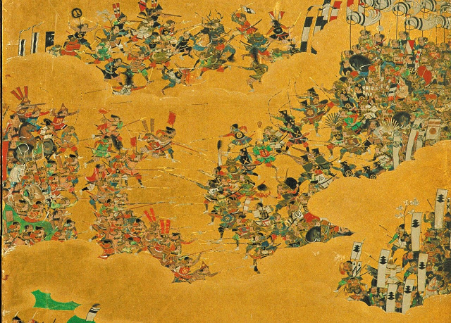 Картина XVII века из 大坂夏の陣図屏風